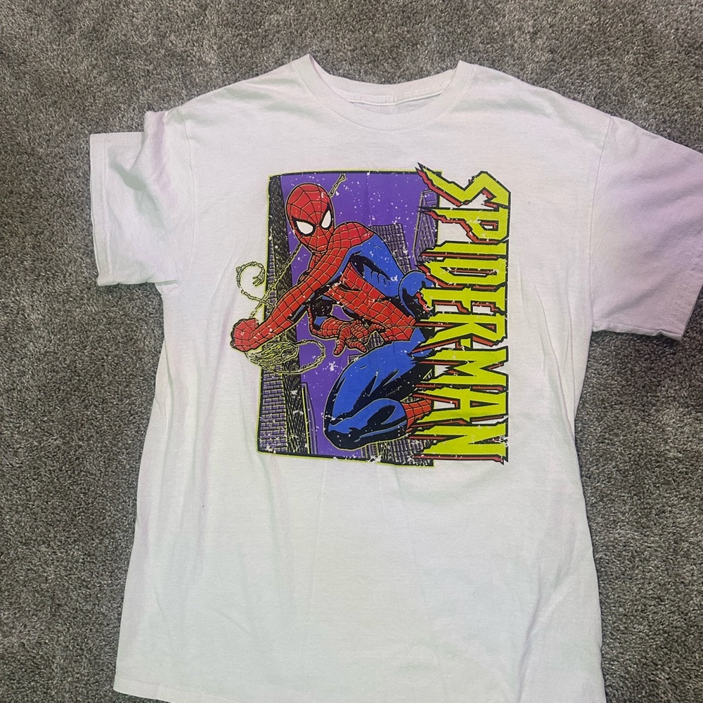Marvel Spider-Man Graphic T-Shirt - White